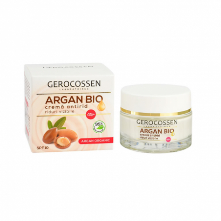 Creme de fata - Crema antirid 45+ Gerocossen  Argan Bio 50 ml