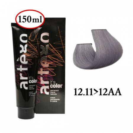 Vopsea de par si oxidant - Vopsea de Par Profesionala 12.11 >12AA Artego Super Blond Cenusiu Intens 150 ml