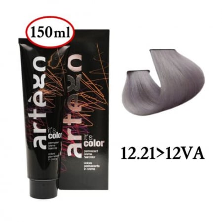 Vopsea de par si oxidant - Vopsea de Par Profesionala 12.21 >12VA Artego Blond Cenusiu Irizat 150 ml