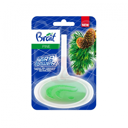Produse curatare baie - Odorizant wc Brait Pine 40 gr