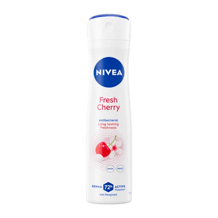 Ingrijire corp - NIVEA ANTIPERSPIRANT DEO 150ML FRESH CHERRY
