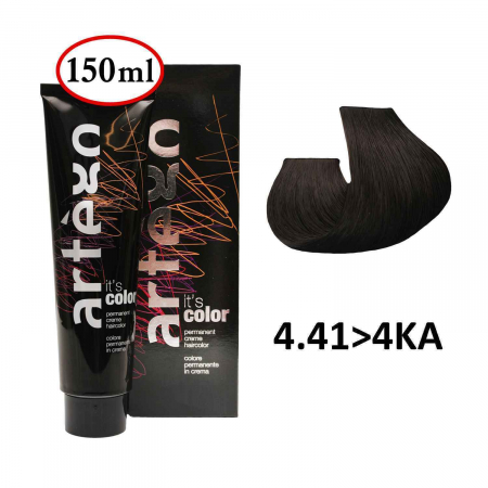 Vopsea de par si oxidant - Vopsea de Par Profesionala 4.41>4KA Artego Castaniu Bronz 150 ml