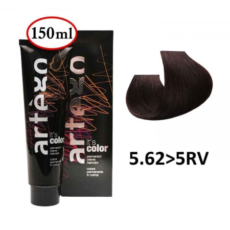 Vopsea de Par Profesionala 5.62>5RV Artego Saten Deschis Violet 150 ml