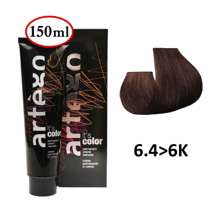 Vopsea de Par Profesionala 6.4>6K Blond Inchis Aramiu 150 ml