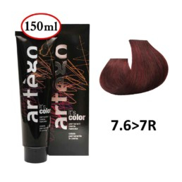 Vopsea de Par Profesionala 7.6>7R Artego Blond Mediu Rosu 150ml