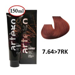 Vopsea de Par Profesionala 7.64>7RK Artego Rosu Mediu Aramiu Blond 150ml