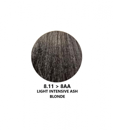VOPSEA SEMIPERMANENTA (8.11 -8AA Intense Ash Light Blonde ) 100 ml  FARA AMONIAC YOU UP2 [1]