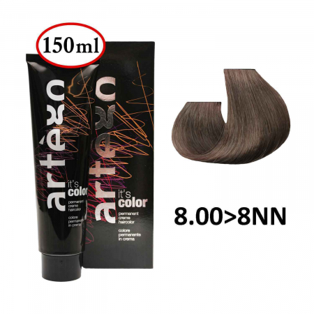 Vopsea de Par Profesionala 8.00>8NN Artego Blond Deschis Intens Rece 150 ml