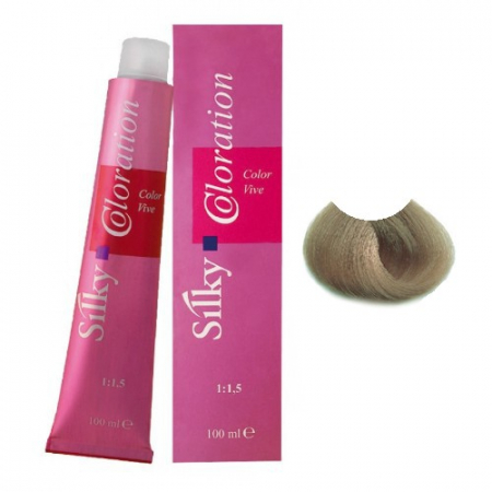 Vopsea de Par Profesionala 8.71 Silky Blond Deschis Maro Cenusiu 100ml
