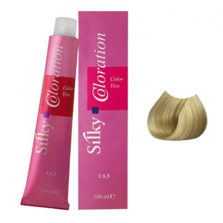Vopsea de Par Profesionala 9.1 Silky Blond Foarte Deschis Cenusiu 100ml