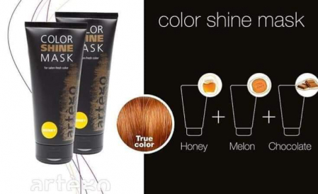 Masca Improspatare Culoare  Color Shine Honey Artego 200 ml [1]