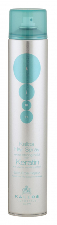Fixativ si spuma de par - Fixativ Keratin Extra Strong Hold Kallos 750 ml