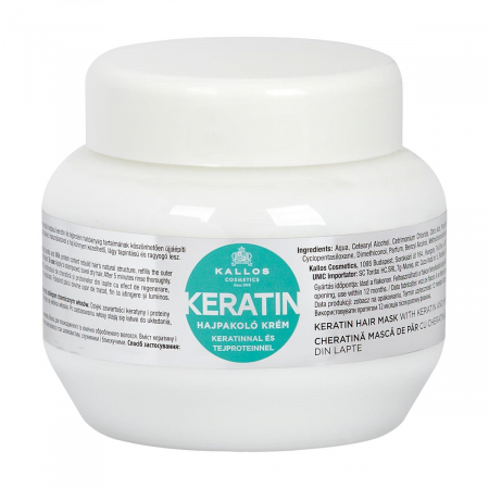 Tratamente si masca de par - Tratament Keratin Kallos 275 ml