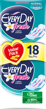 Ingrijire personala & Cosmetice - Absorbante Everyday Fresh Normal, 18 buc