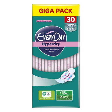 Ingrijire personala & Cosmetice - Absorbante Everyday Hiperdry  normal , 30 buc