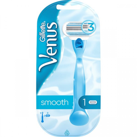 Aparate de ras si rezerve - Aparat de ras pentru femei Gillet Venus Smooth, 2 rezerve