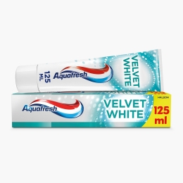 Pasta de dinti - Aquafresh pasta de dinti velvet white,125ml,