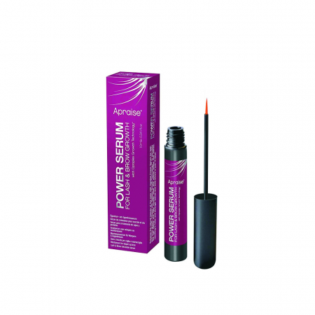 Vopsea de par si oxidant - Ser de crestere pentru gene si sprancene Apraise Power Serum, 10 ml