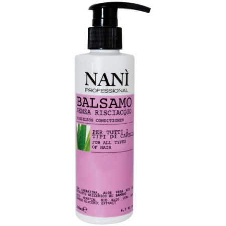 Balsam de par - Balsam fara clatire cu Aloe Vera Nani, 200 ml