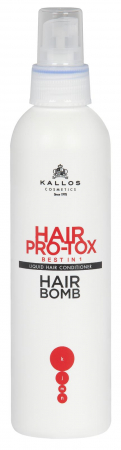 Balsam de par - Balsam spray de par fara clatire Kallos KJMN Pro-Tox, 200 ml