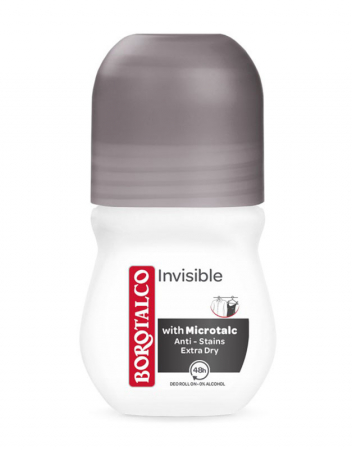 Deodorante si antiperspirante - Deodorant Roll-on Borotalco Invisible, 50ml
