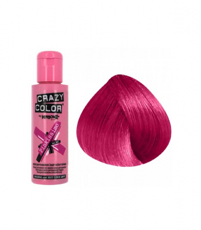 Vopsea de par si oxidant - Vopsea Semipermanenta 42 Pinkissimo Crazy Color 100 ml