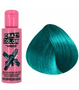 Vopsea de par si oxidant - Vopsea Semipermanenta 45 Peacock Blue  Crazy Color 100 ml