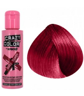 Vopsea de par si oxidant - Vopsea Semipermanenta 66 Ruby Rouge Crazy Color 100 ml
