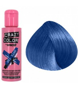 Vopsea de par si oxidant - Vopsea Semipermanenta 59 Sky Blue Crazy Color 100 ml