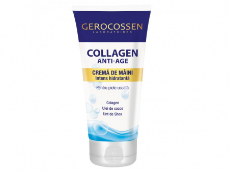 Lotiuni si creme de corp - Crema de maini intens hidratanta Gerocossen Collagen Anti-Age 75 ml