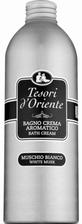 Geluri de dus - Crema de baie cu mosc alb Tesori d'Oriente, 500 ml