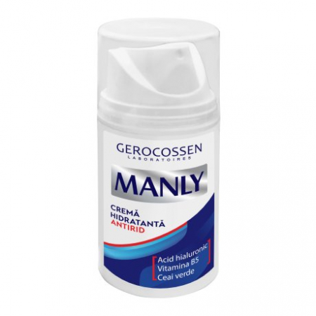 Creme de fata - Crema hidratanta antirid Manly 75 ml