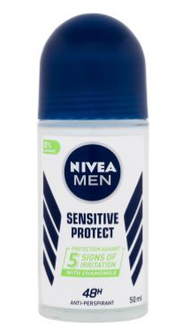 Deodorante si antiperspirante - Deodorant anti-perspirant Nivea Men Sensitive Protect roll-on 50 ml