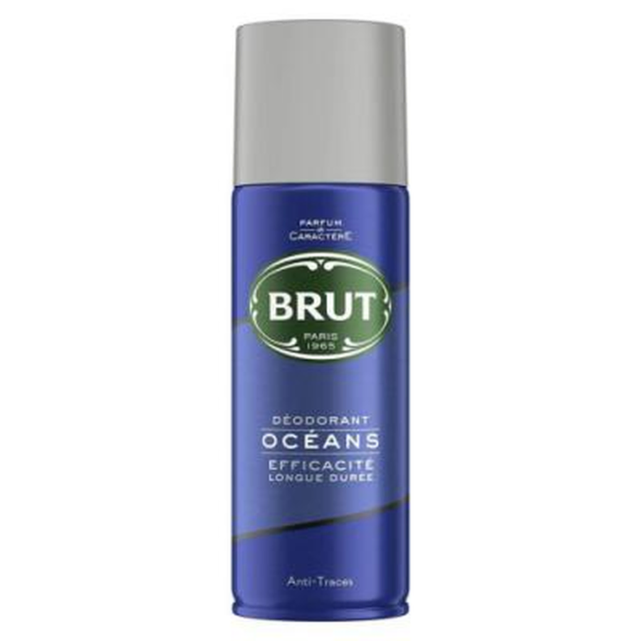 Deodorante si antiperspirante - Deodorant antiperspirant spray Brut Ocean,200 ml