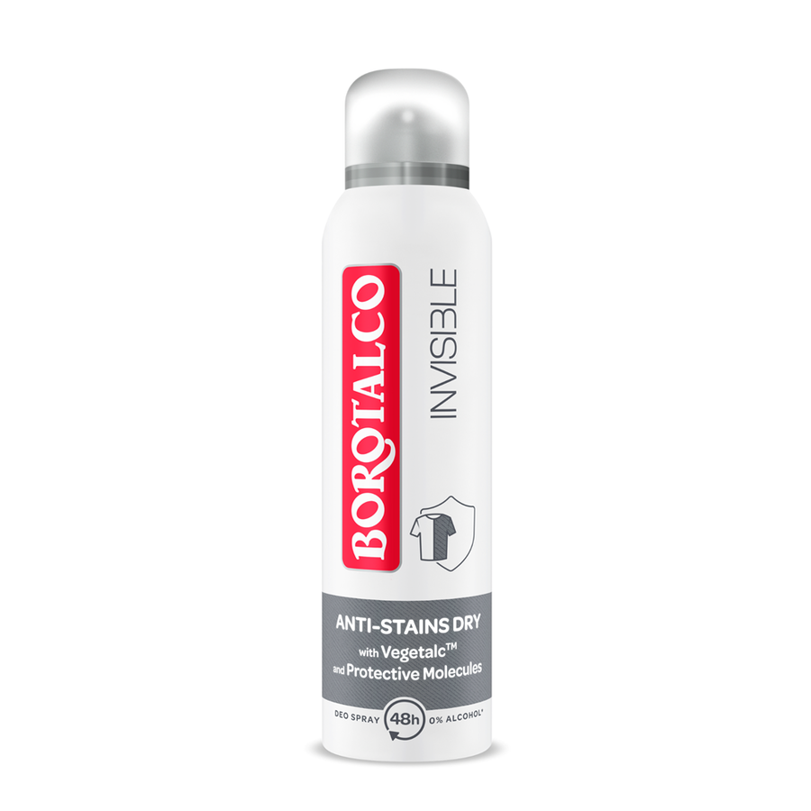 Deodorante si antiperspirante - Deodorant spray Borotalco Invisible  Dry 150ml