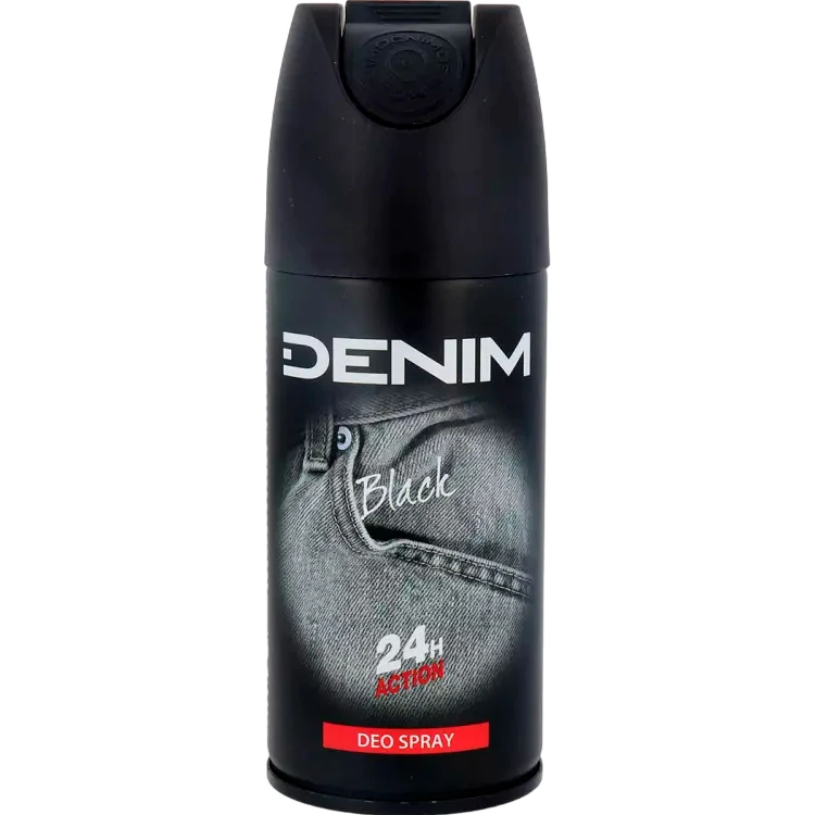 Deodorante si antiperspirante - Deodorant spray pentru barbati Denim Black 150 ml