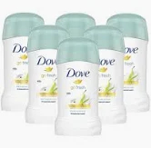 Deodorante si antiperspirante - Deodorant stick femei Dove Go Fresh Pear, 48h protectie, 6 x 40 ml