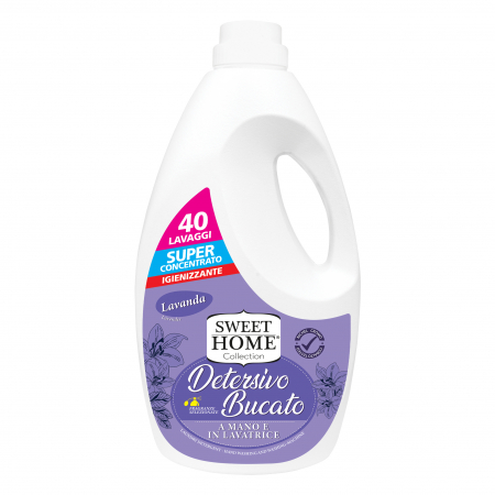 Spalare si intretinere rufe - Detergent  lichid de rufe Sweet Home 40 spalari, 2000 ml