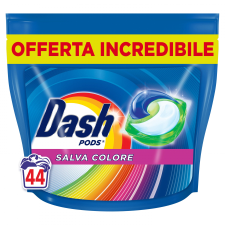 Detergent rufe - Detergent Pernute Dash Salva Colore 44 spalari