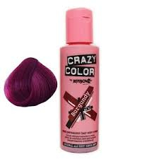 Vopsea de par si oxidant - Vopsea Semipermanenta 61 Burgundy Crazy Color 100 ml