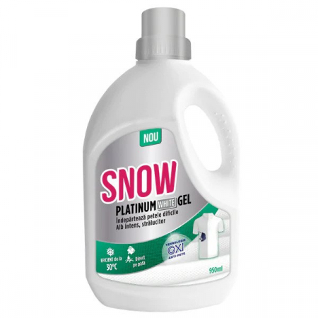 VOPSEA TEXTILE - Solutie pentru indepartarea petelor SNOW Platinum White Gel, 950ml