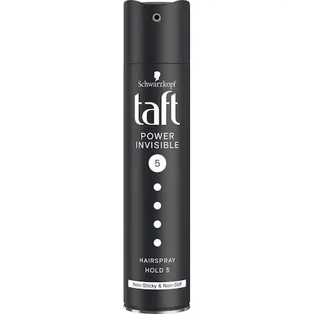 Fixativ si spuma de par - Fixativ spray Taft Power Invisible, 250 ml