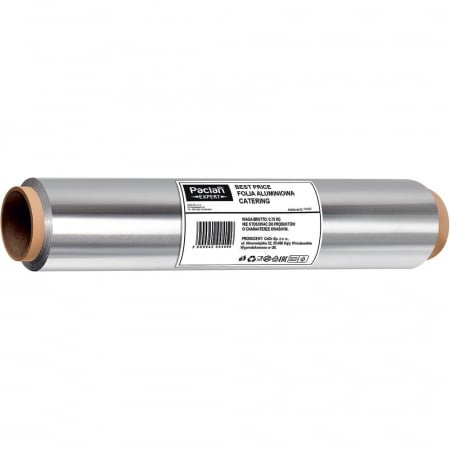 Produse curatare bucatarie - Folie de aluminiu catering Paclan Best Price, 29 cm x 60 m, 0.75 kg