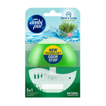 Odorizant toaleta - Odorizant pentru toaletă cu arbore de ceai si pin, 55 gr