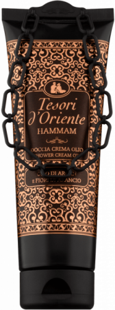 Ingrijire corp - Gel de dus crema cu ulei de Argan si flori de portocal Tesori d'Oriente Hammam, 250 ml