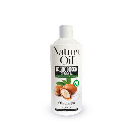 Ingrijire personala & Cosmetice - Gel de dus cu ulei de argan pentru piele delicata, 400 ml