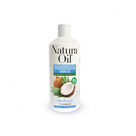 Ingrijire personala & Cosmetice - Gel de dus cu ulei de cocos pentru toate tipurile de piele, 400 ml
