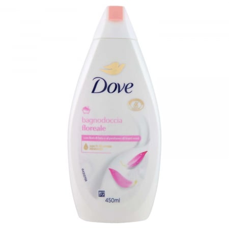 Ingrijire personala & Cosmetice - Gel de duș Dove Floral Floare de lotus si fructe rosii,  450ml