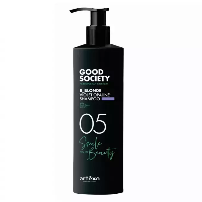 GS05N B Blonde 1000 ML Violet Sampon cu pigmenti Violeti - Good Society Metropolitan Greenery