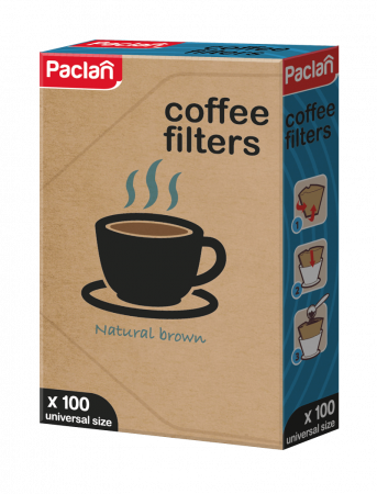 Produse curatare bucatarie - Filtre de hartie pentru cafea universale Paclan, 100 buc